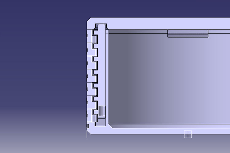 cross section diagram